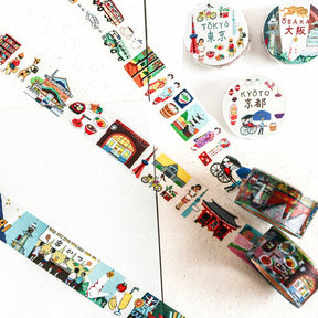 Cozyca Products - Washi Tape - Kyoto <Outgoing>