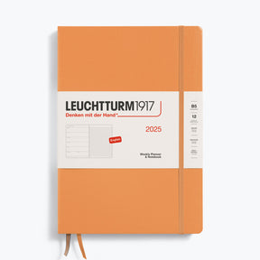 Leuchtturm1917 - 2025 Diary - Weekly Notebook - B5 - Apricot