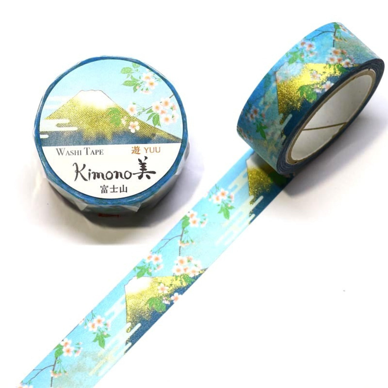 Kamiiso - Washi Tape - Kimono - Mt. Fuji