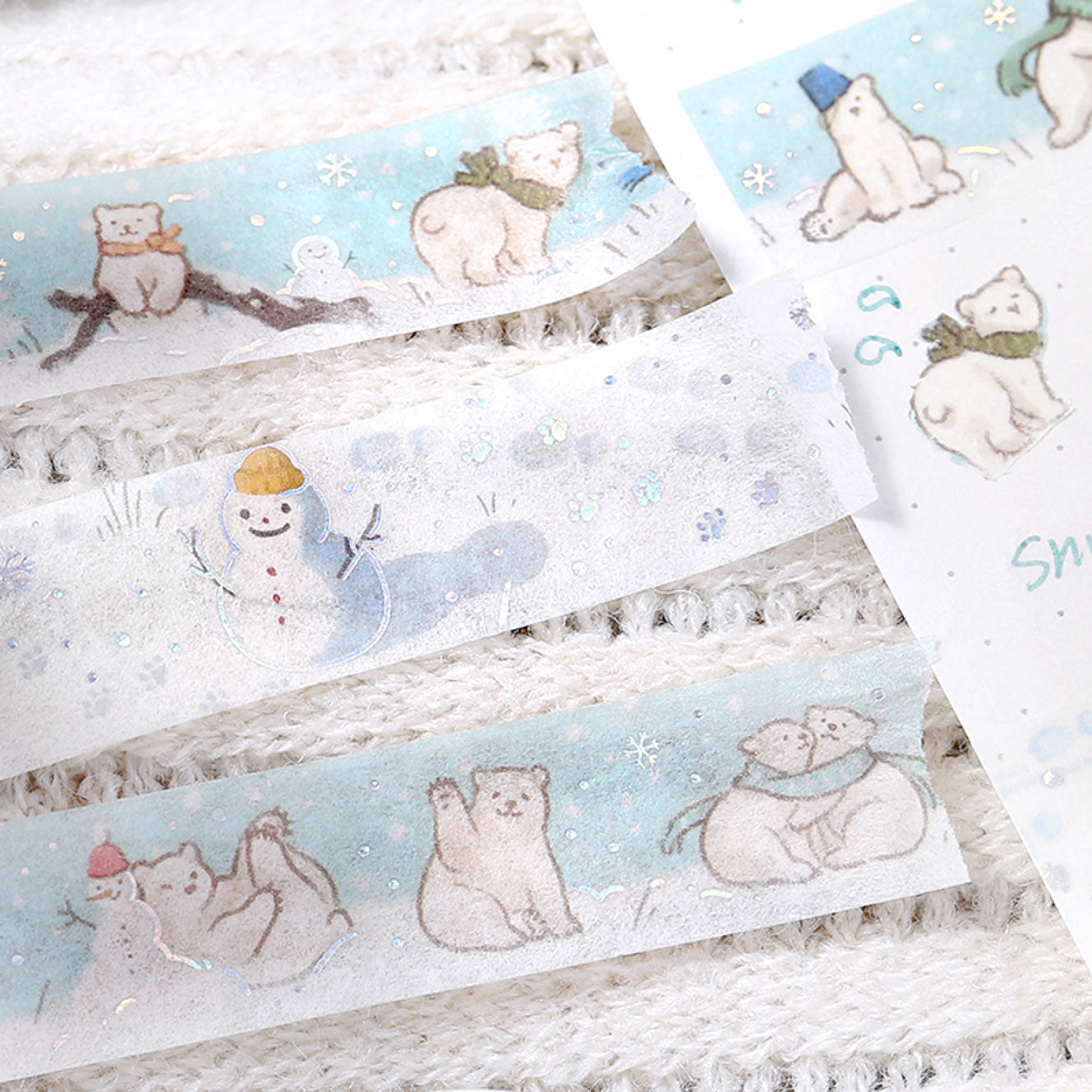 BGM - Washi Tape - 2024 Winter Limited - Bear <Outgoing>