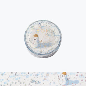 BGM - Washi Tape - 2024 Winter Limited - Snow Play