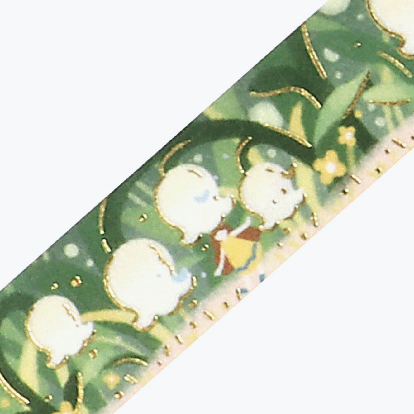 BGM - Washi Tape - Flower Story - Green