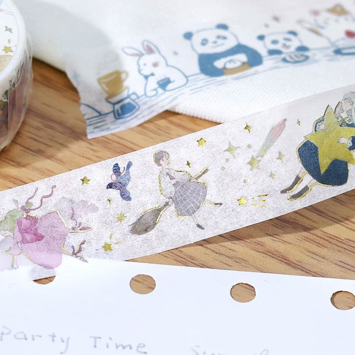 BGM - Washi Tape - Life - Flying Girl