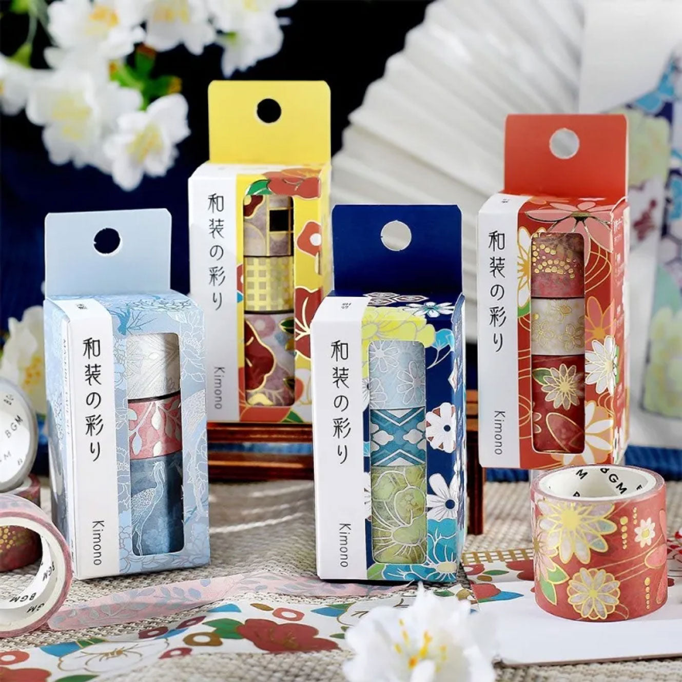 BGM - Washi Tape Set - Kimono - Set 4