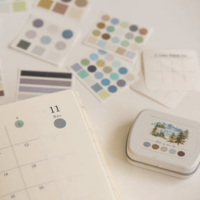 MU Lifestyle - Planner Sticker - Mini Tin Palette - #01