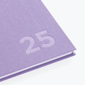 Bookbinders Design - 2025 Diary - Hardcover - Regular - Lavender