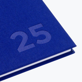 Bookbinders Design - 2025 Diary - Hardcover - Regular - Royal Blue