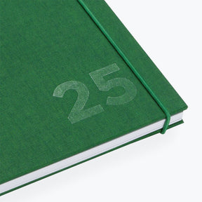 Bookbinders Design - 2025 Diary - Wire-O - Regular - Green