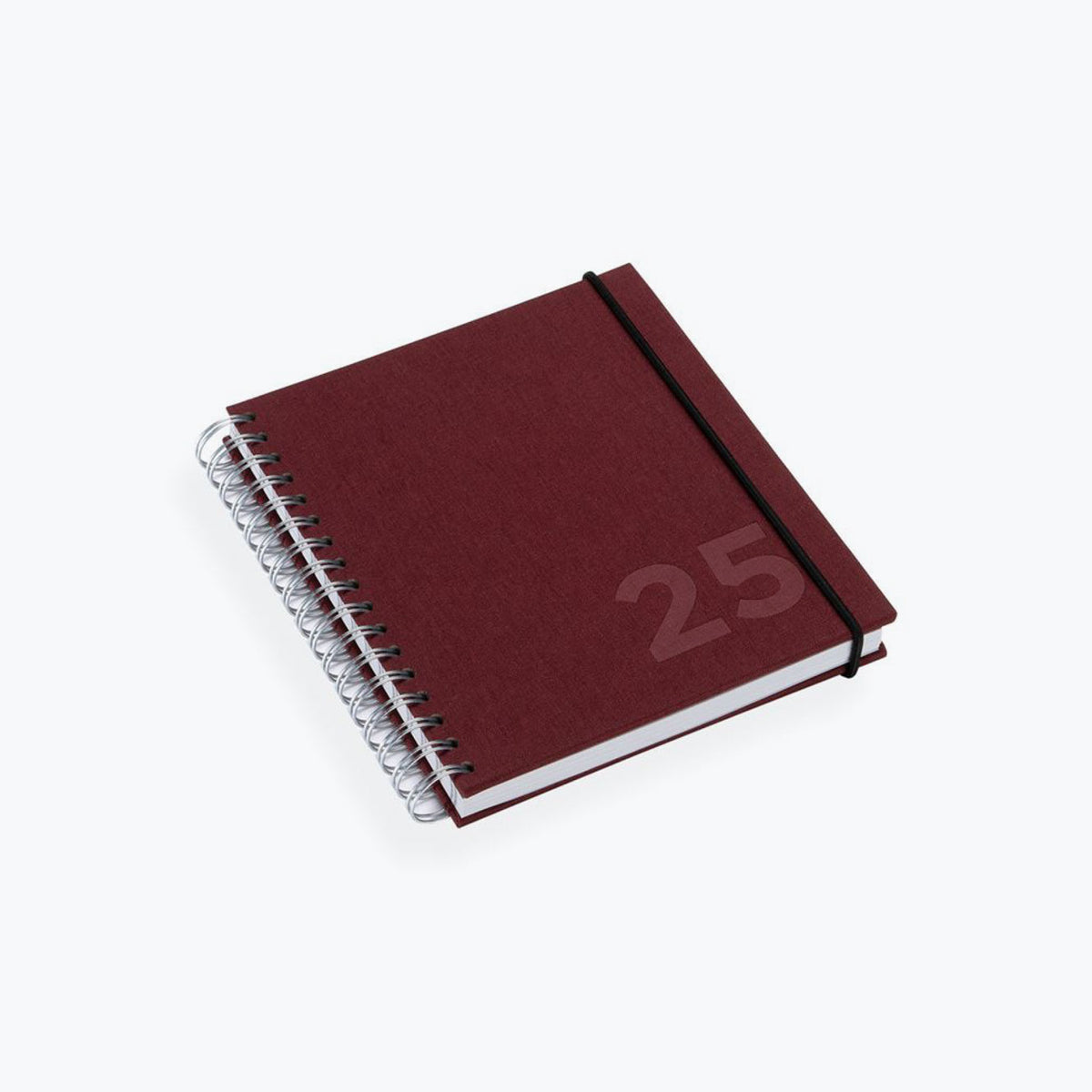 Bookbinders Design - 2025 Diary - Wire-O - Small - Chestnut