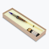 Bortoletti - Calligraphy Pen Set - Glass Nib - Blue