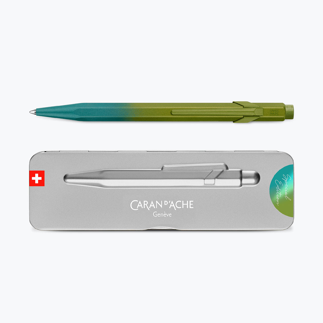 Caran d'Ache - Ballpoint Pen - 849 Claim Your Style 5 - Green Arctic