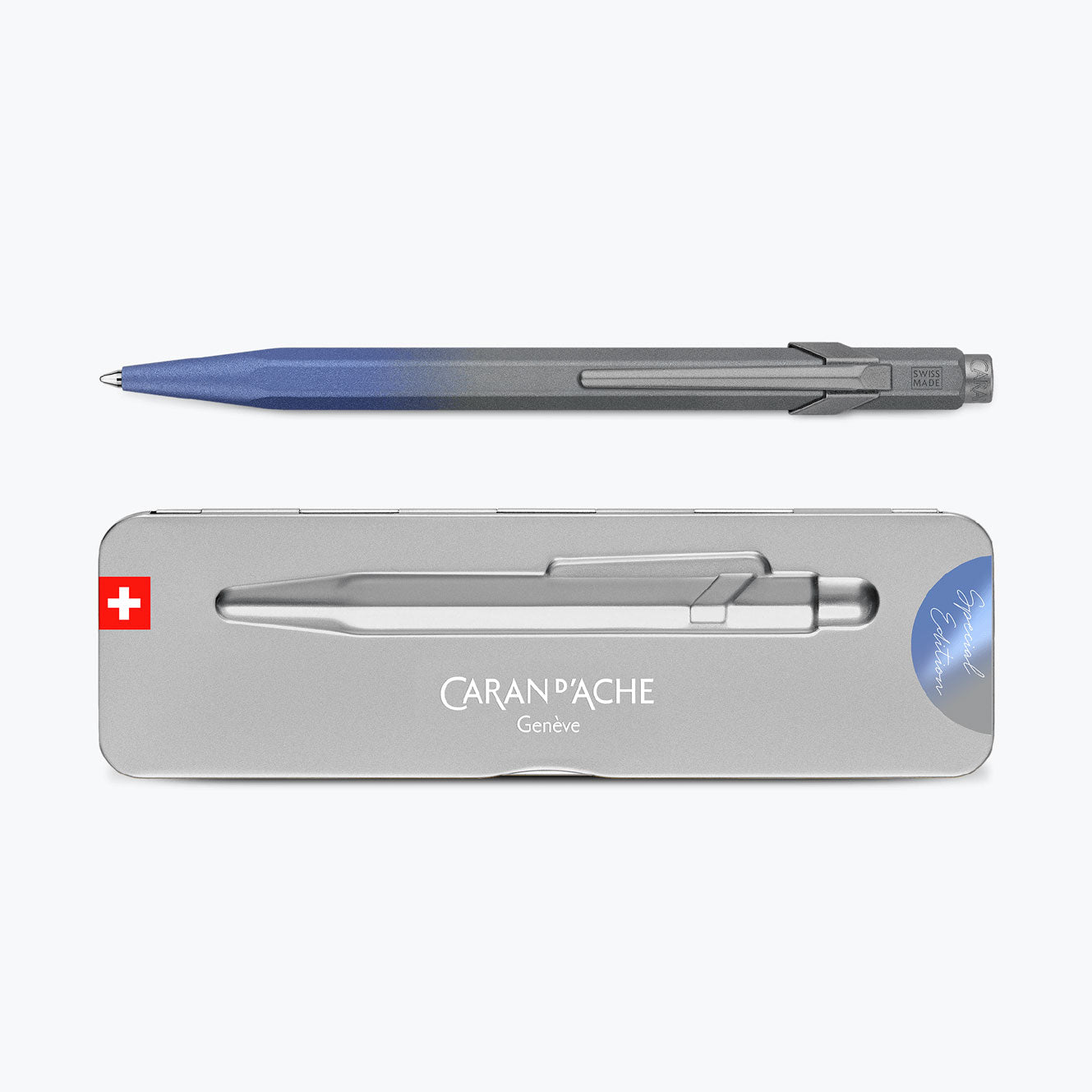 Caran d'Ache - Ballpoint Pen - 849 Claim Your Style 5 - Stormy Blue