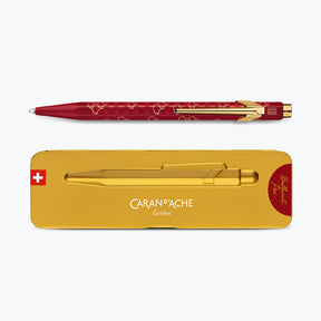 Caran d'Ache - Ballpoint Pen - 849 - Dragon - Burgundy