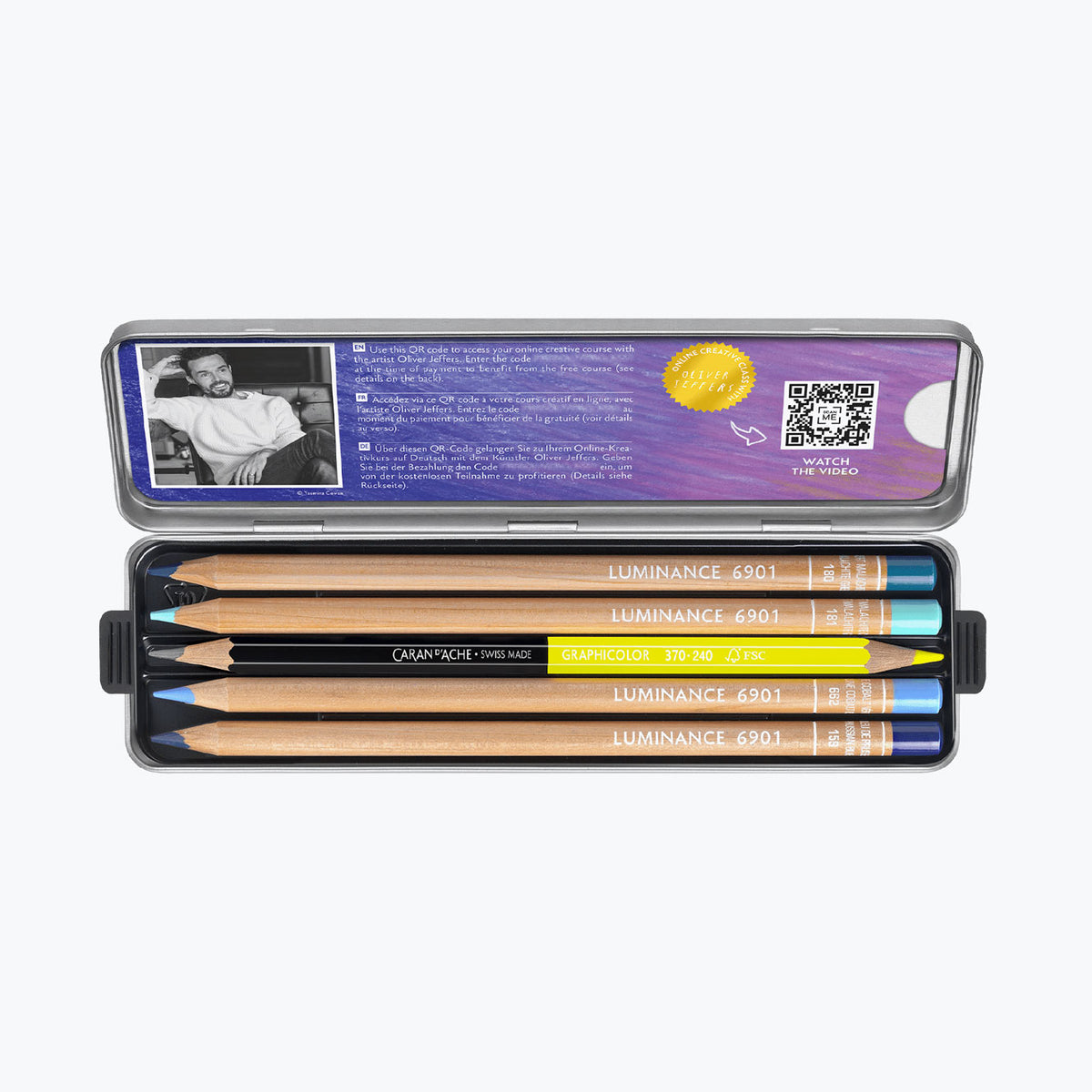 Caran d'Ache - Coloured Pencils - Luminance 6901™ - Oliver Jeffers