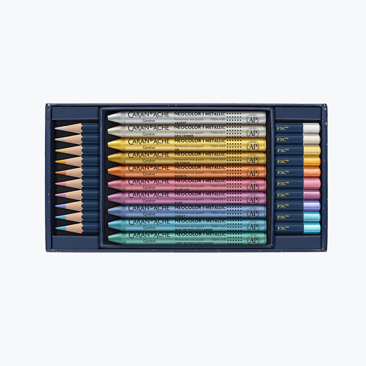 Caran d'Ache - Mixed Media Set - Cosmic Blue