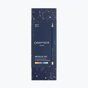 Caran d'Ache - Coloured Pencils - Cosmic Blue