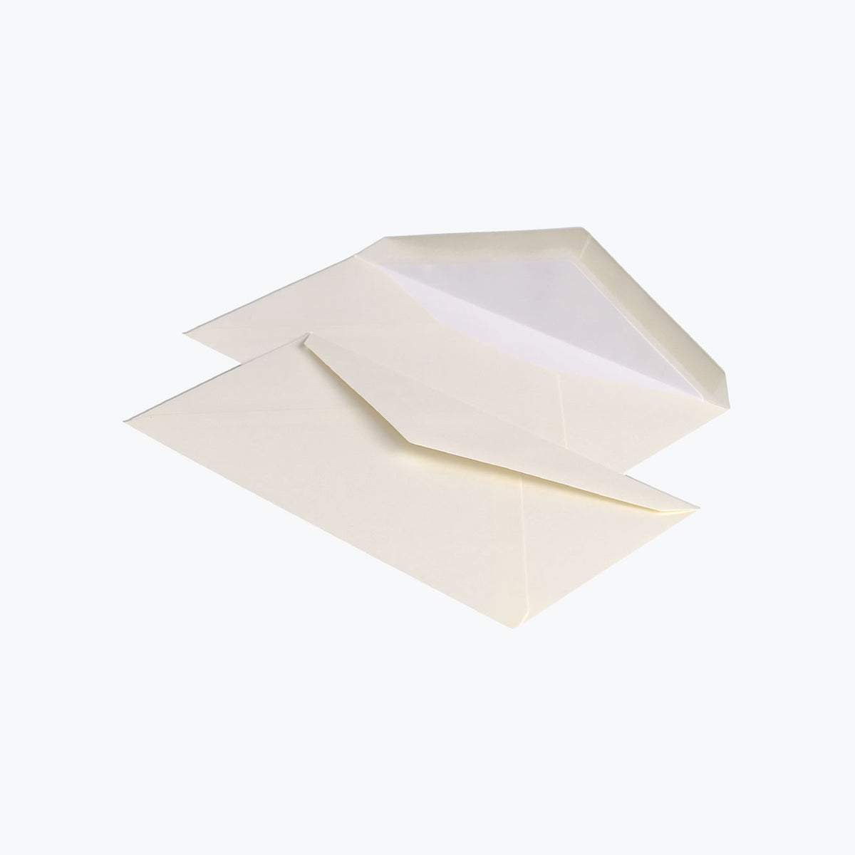 Original Crown Mill Vellum Paper DL Lined Envelopes - Cream
