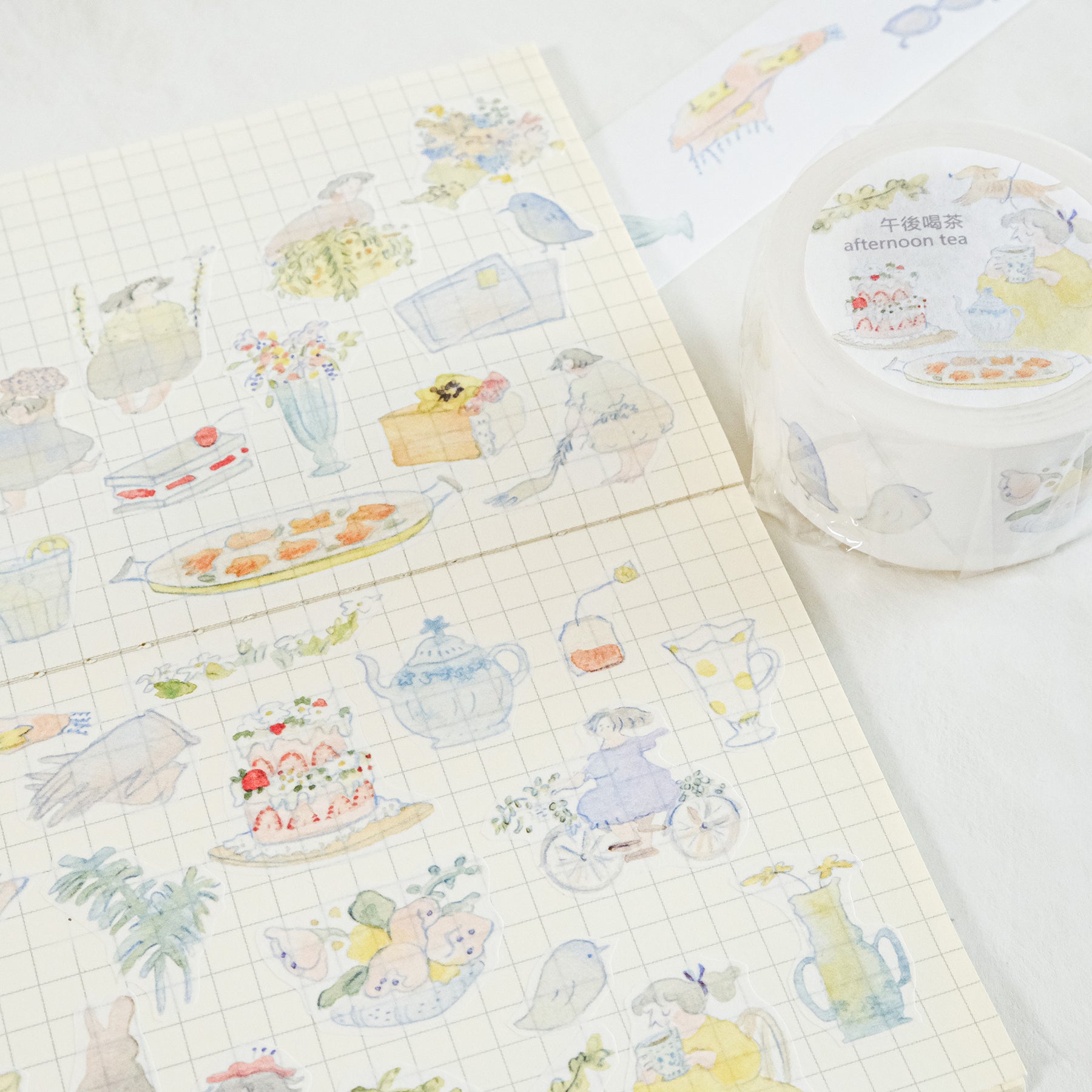 Dodolulu - Washi Tape - Afternoon Tea