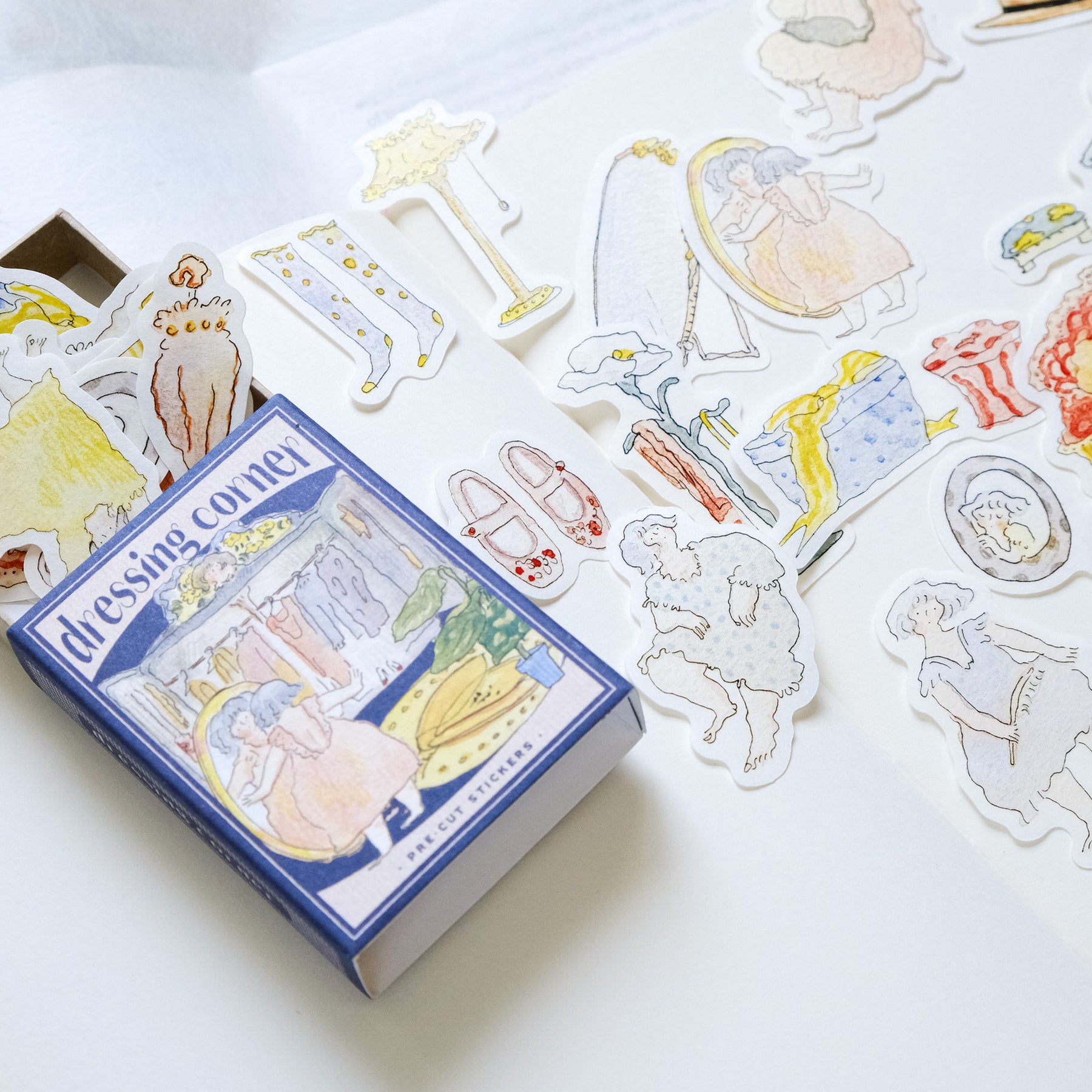 Dodolulu - Planner Sticker - Dressing Corner (Matchbox)