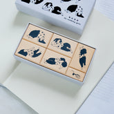 Dodolulu - Stamp Set - Do-nothing Girls