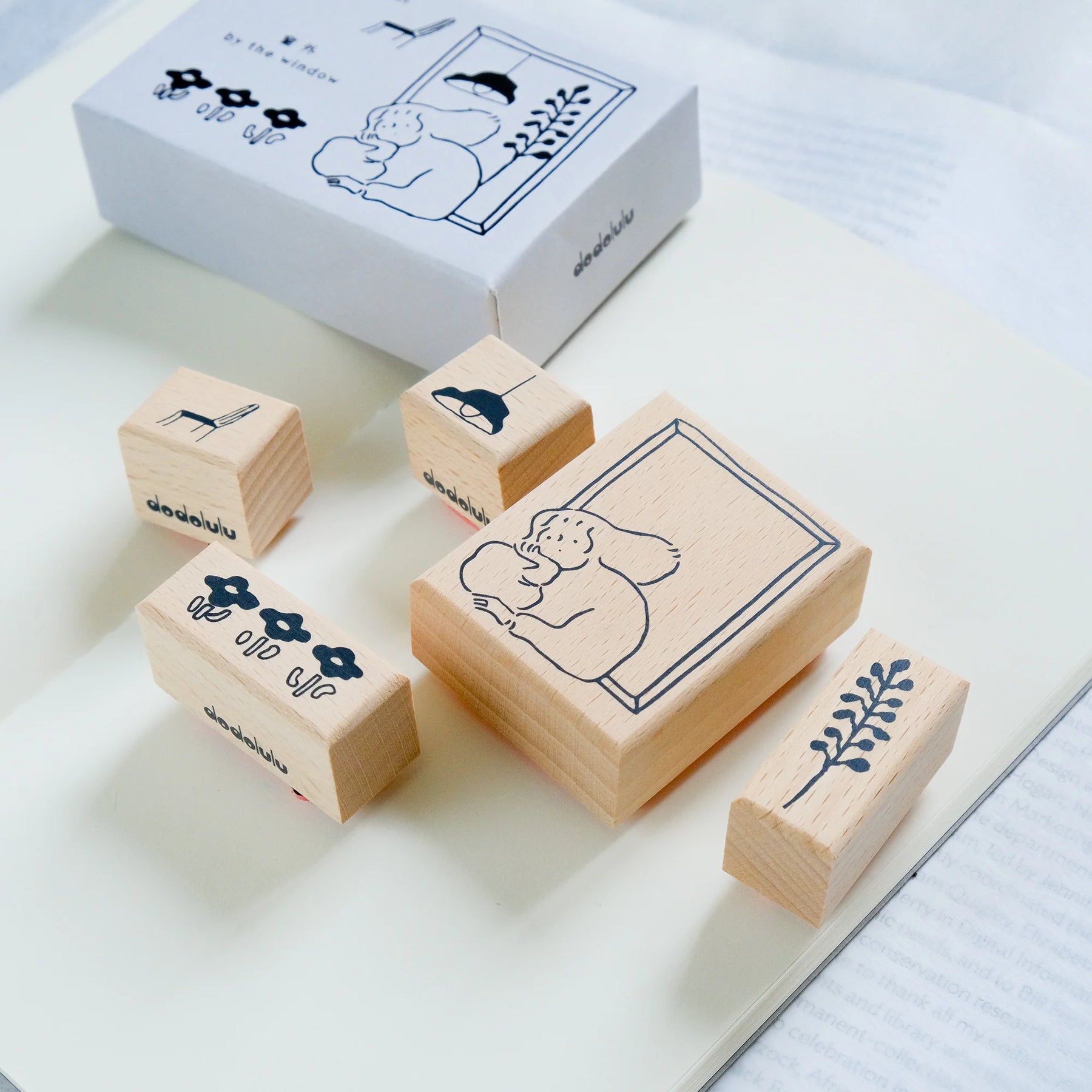 Dodolulu - Stamp Set - By the Window