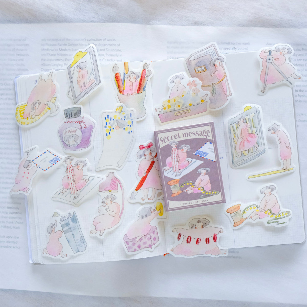 Dodolulu - Planner Sticker - Secret Message (Matchbox)