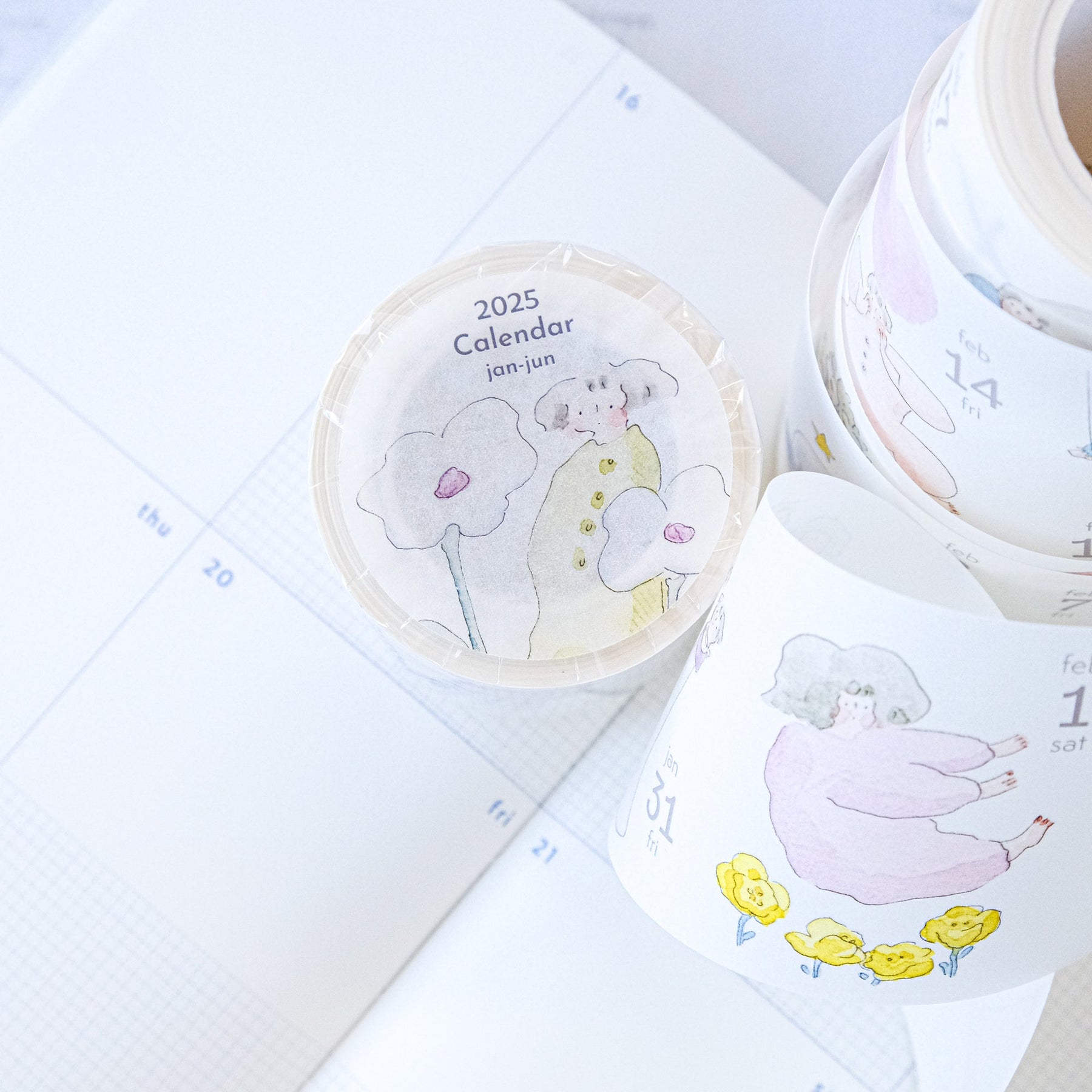 Dodolulu - 2025 Washi Tape Set - 365