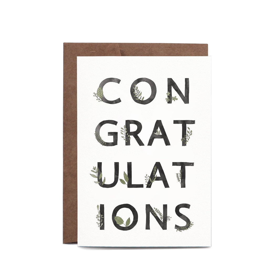 In the Daylight - Card - Congratulations - Botanic