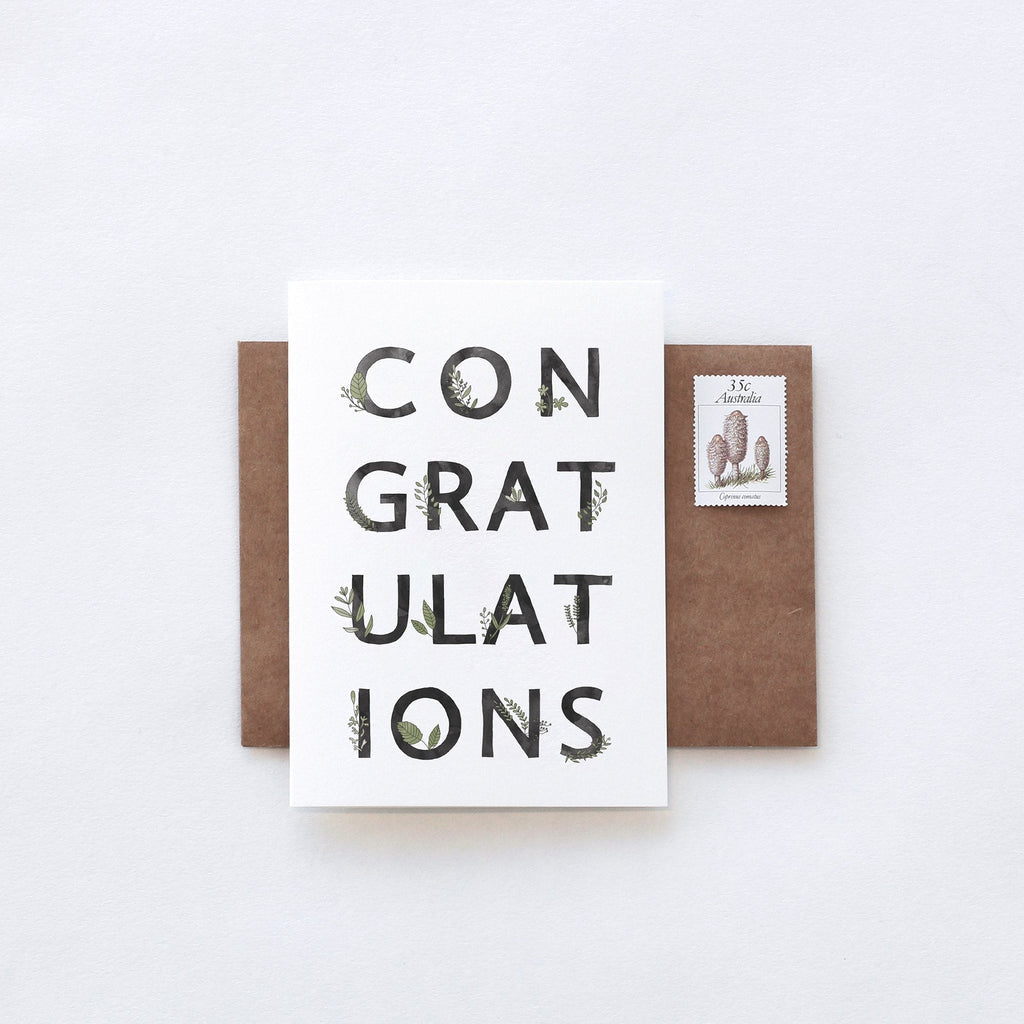 In the Daylight - Card - Congratulations - Botanic