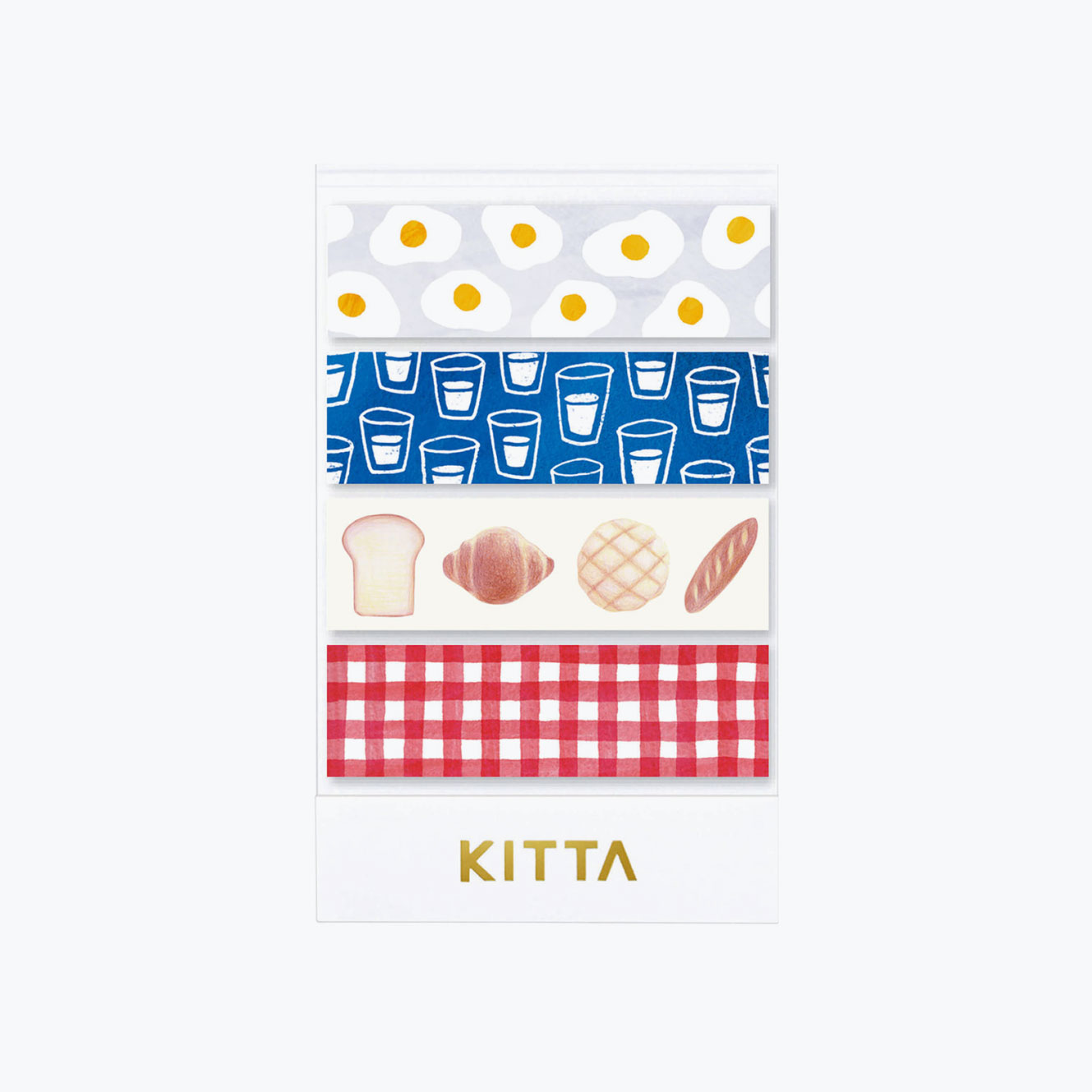 King Jim - Washi Strips - KITTA - Breakfast