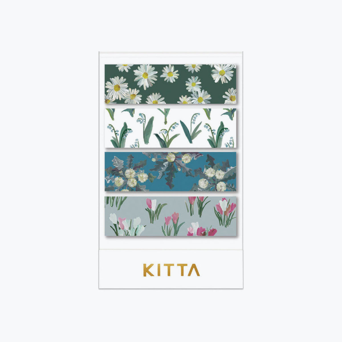 King Jim - Washi Strips - KITTA - Flowers