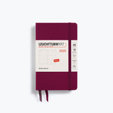 Leuchtturm1917 - 2025 Diary - Weekly Planner - A6 - Port Red (Hard)