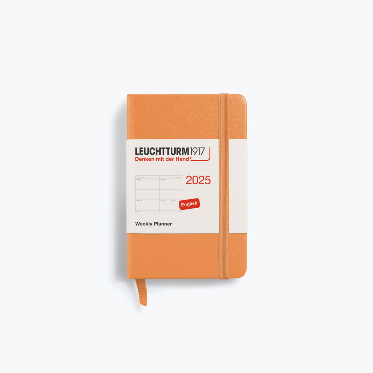 Leuchtturm1917 - 2025 Diary - Weekly Planner - A7 - Apricot