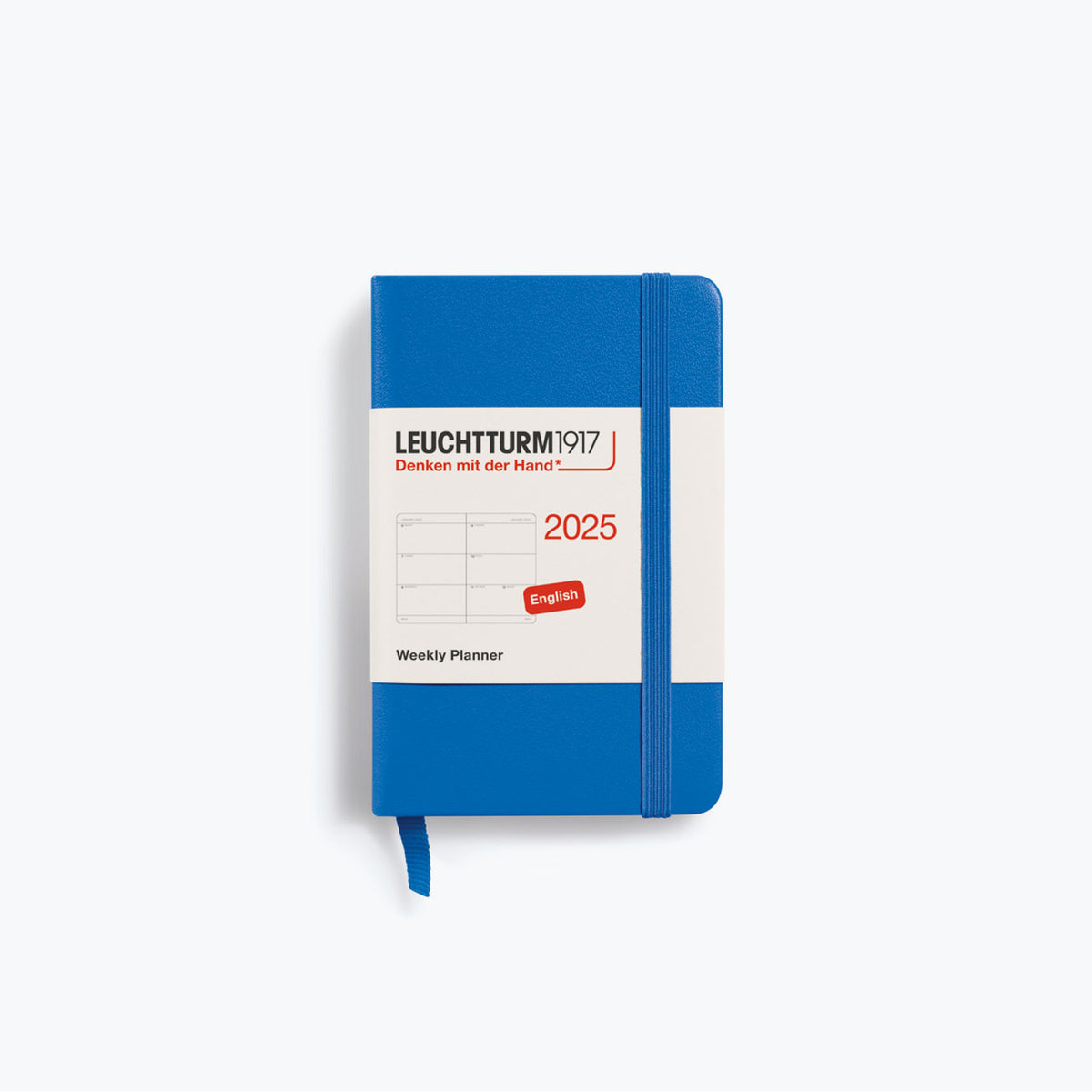 Leuchtturm1917 - 2025 Diary - Weekly Planner - A7 - Ink