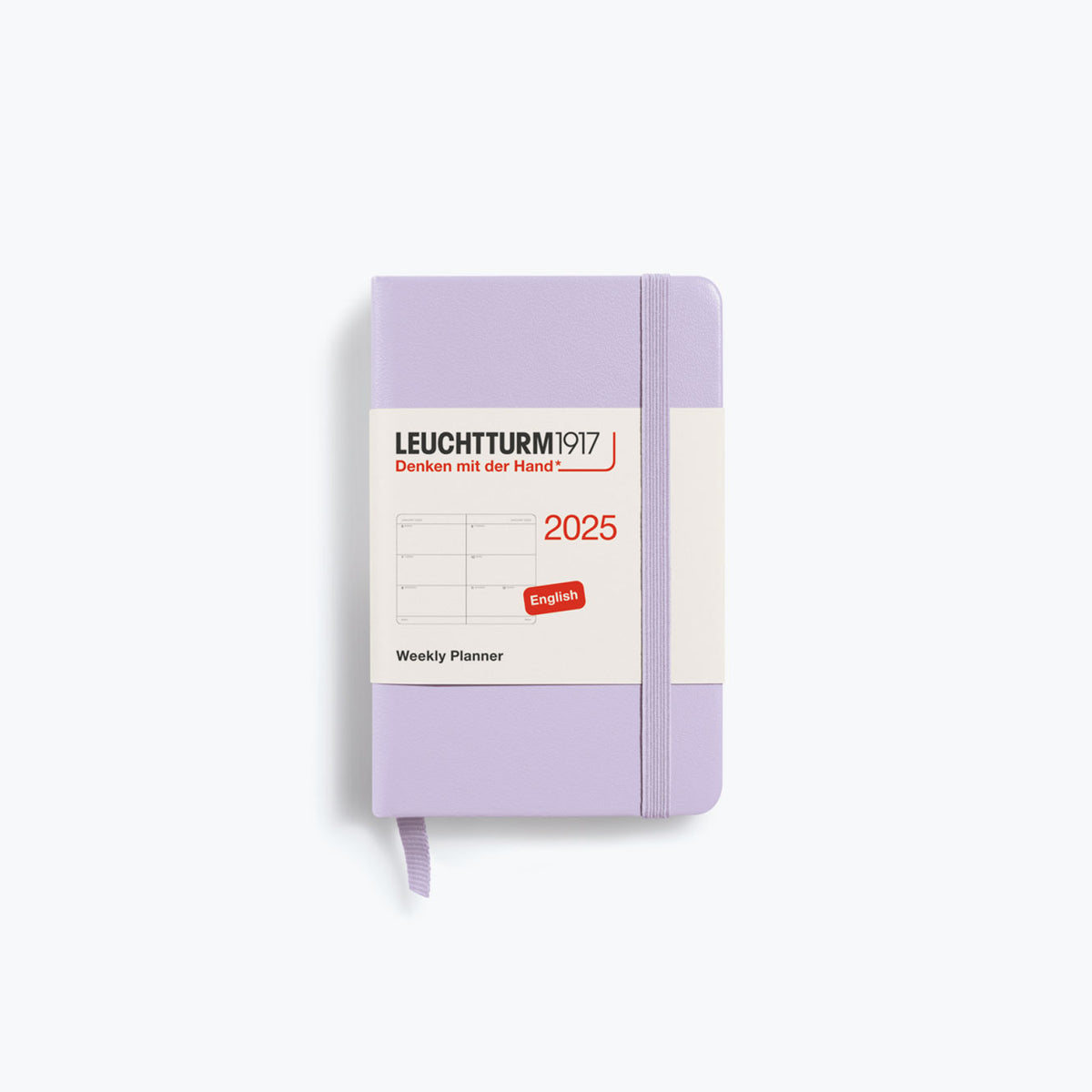 Leuchtturm1917 - 2025 Diary - Weekly Planner - A7 - Lilac