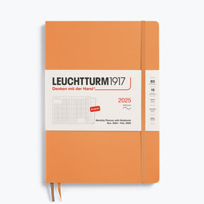 Leuchtturm1917 - 2025 Diary - Monthly Notebook - B5 - Apricot