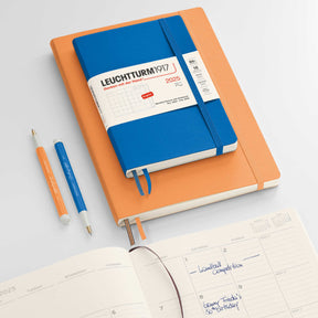 Leuchtturm1917 - 2025 Diary - Monthly Notebook - B5 - Apricot