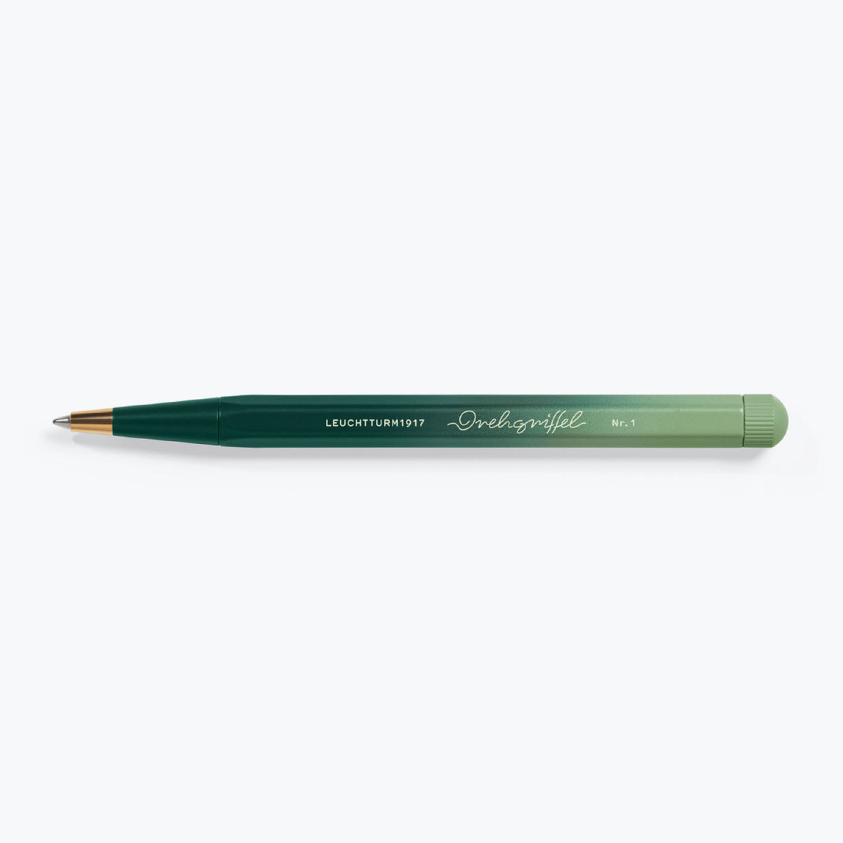 Leuchtturm1917 - Ballpoint Pen - Drehgriffel Nr. 1 - Gradient - Forest Green x Sage