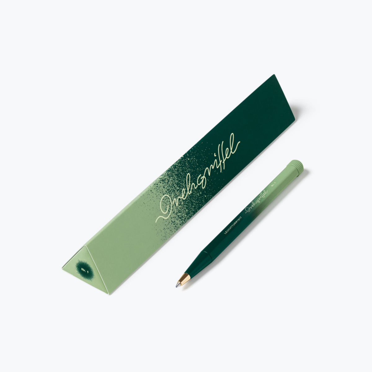 Leuchtturm1917 - Ballpoint Pen - Drehgriffel Nr. 1 - Gradient - Forest Green x Sage