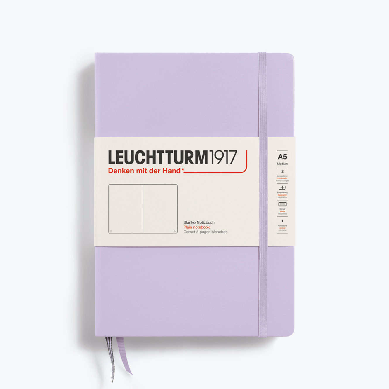 Leuchtturm1917 - Notebook - A5 - Lilac