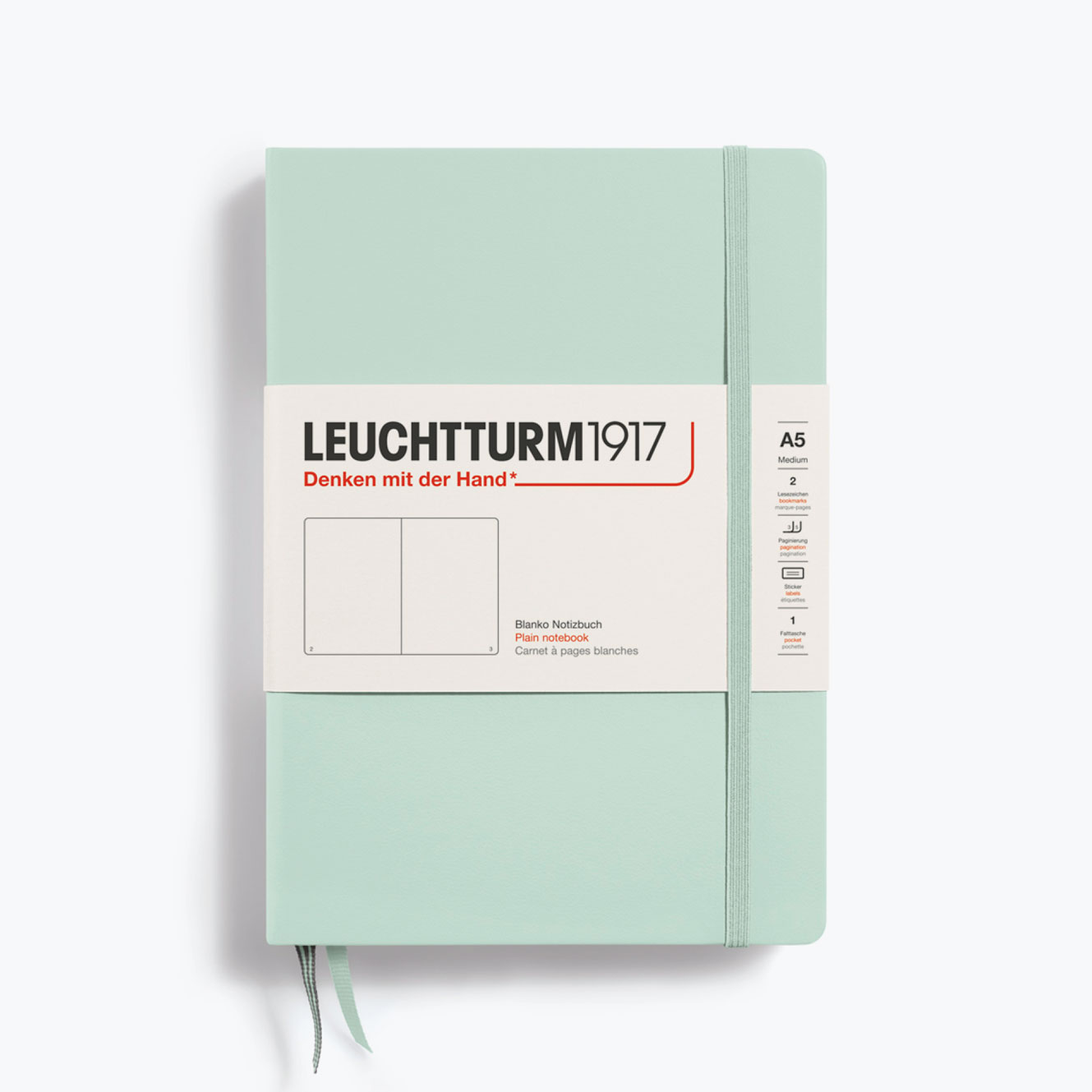 Leuchtturm1917 - Notebook - A5 - Mint Green