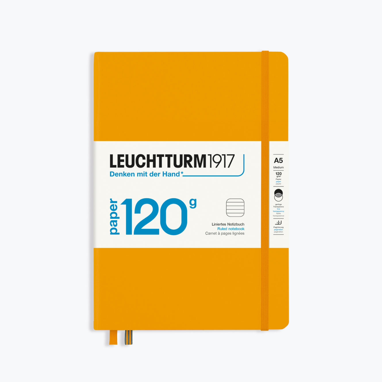 Leuchtturm1917 - Notebook - A5 - Paper 120 - Rising Sun