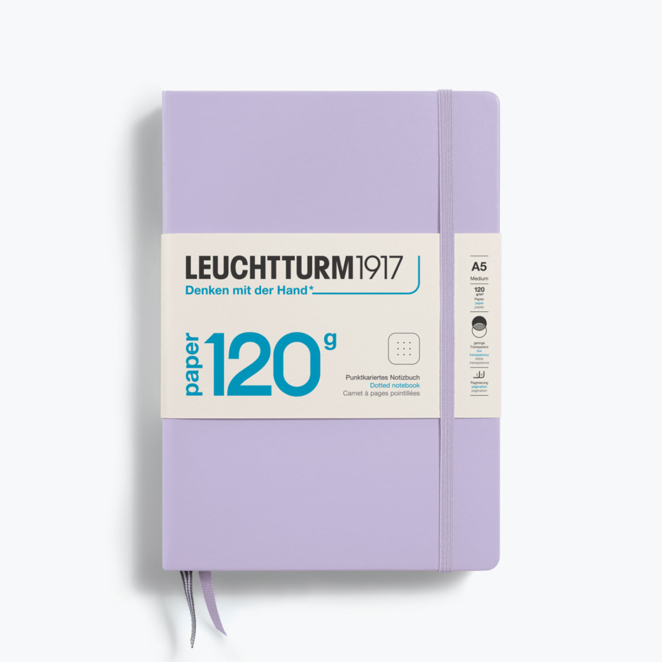 Leuchtturm1917 - Notebook - A5 - Paper 120 - Lilac