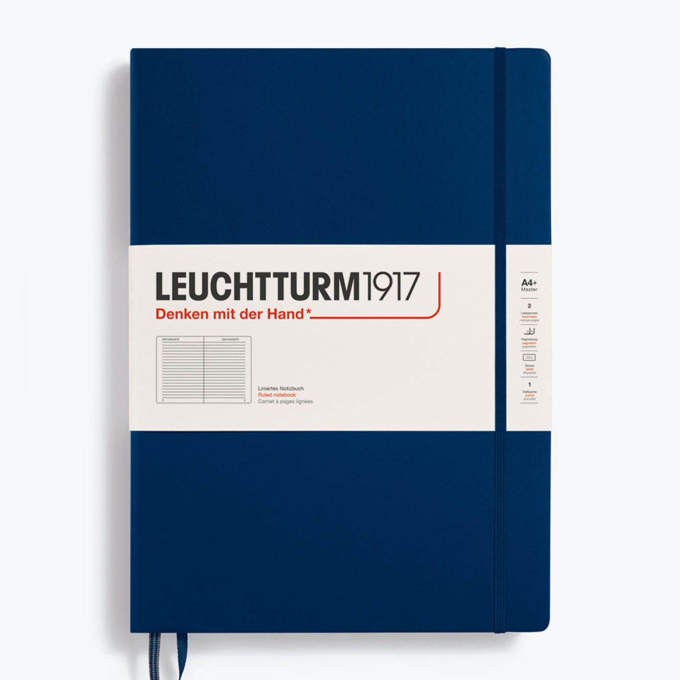 Leuchtturm1917 - Notebook - A4+ - Navy