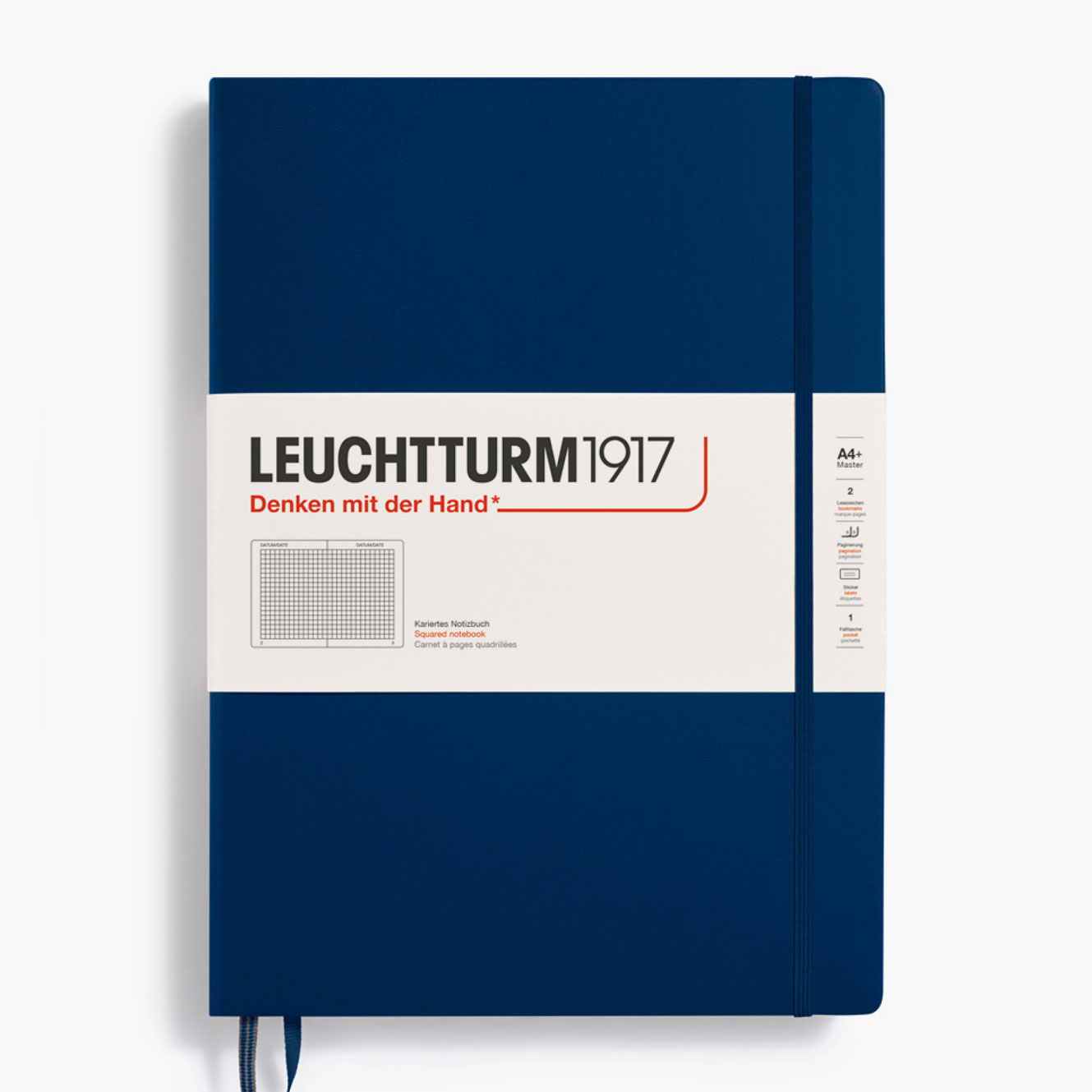 Leuchtturm1917 - Notebook - A4+ - Navy