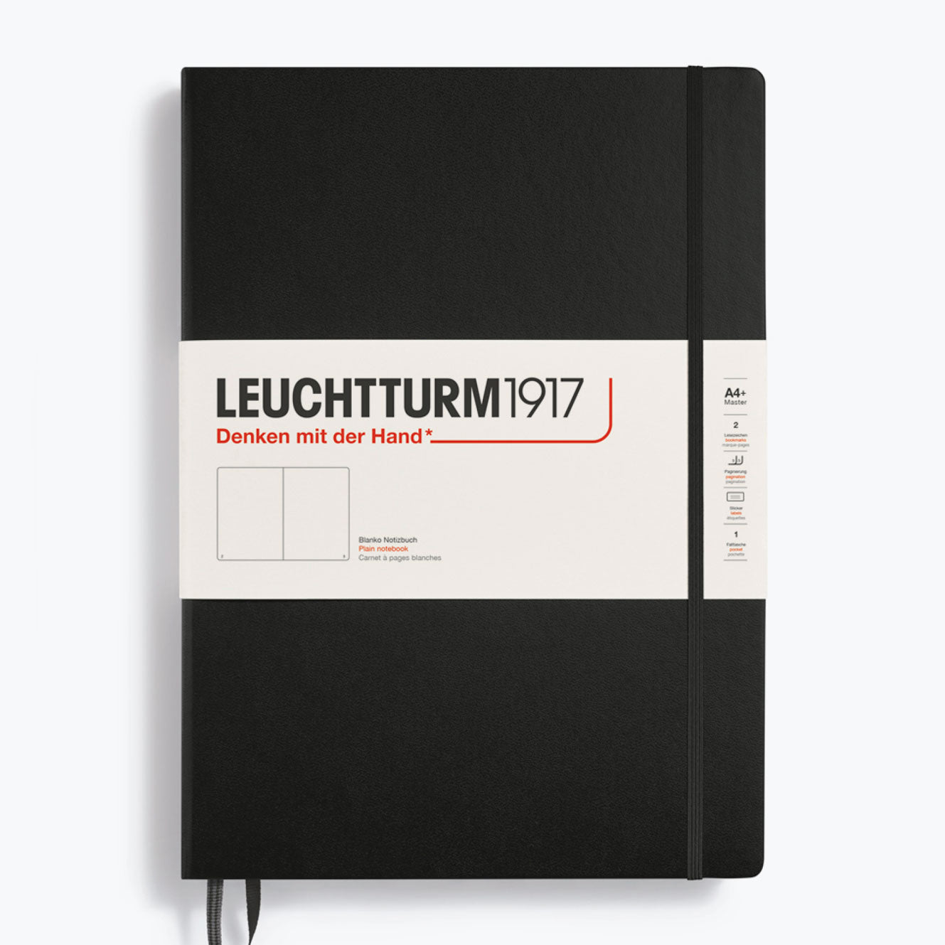 Leuchtturm1917 - Notebook - A4+ - Black