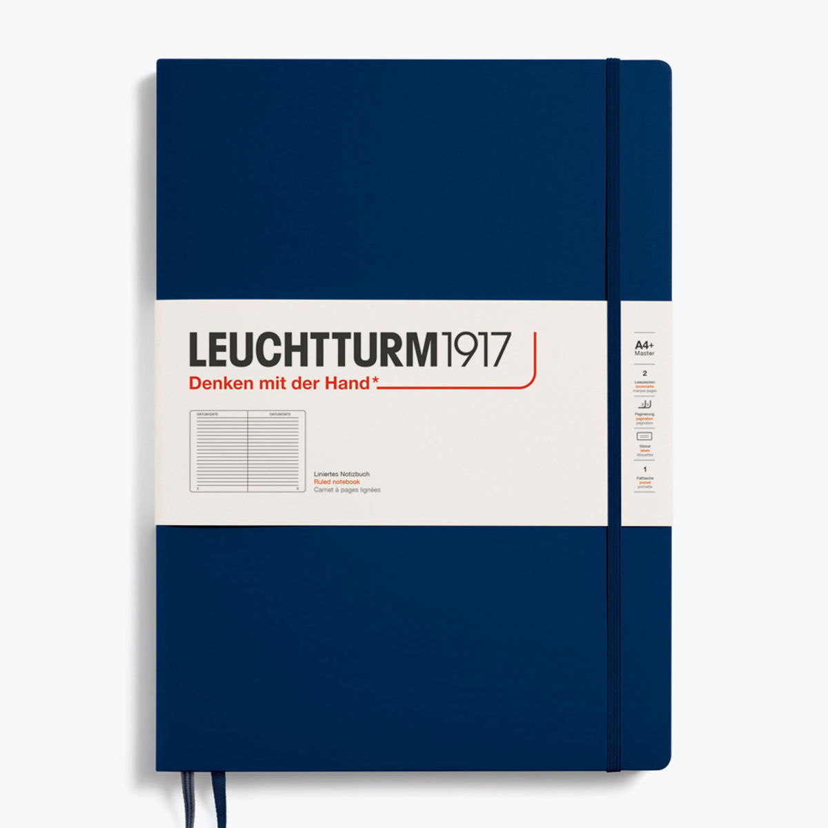 Leuchtturm1917 - Notebook - A4+ - Slim - Navy