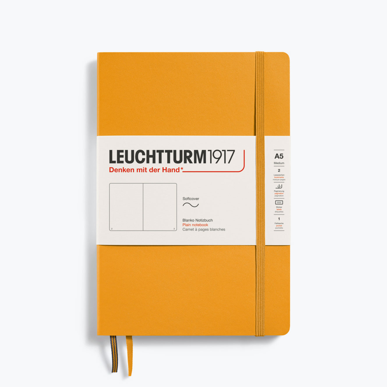 Leuchtturm1917 - Notebook - Softcover - A5 - Rising Sun