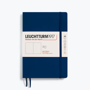 Leuchtturm1917 - Notebook - Softcover - A5 - Navy