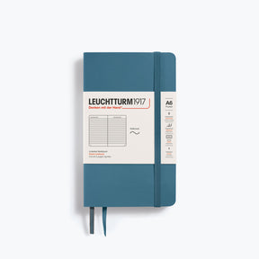 Leuchtturm1917 - Notebook - Softcover - A6 - Stone Blue